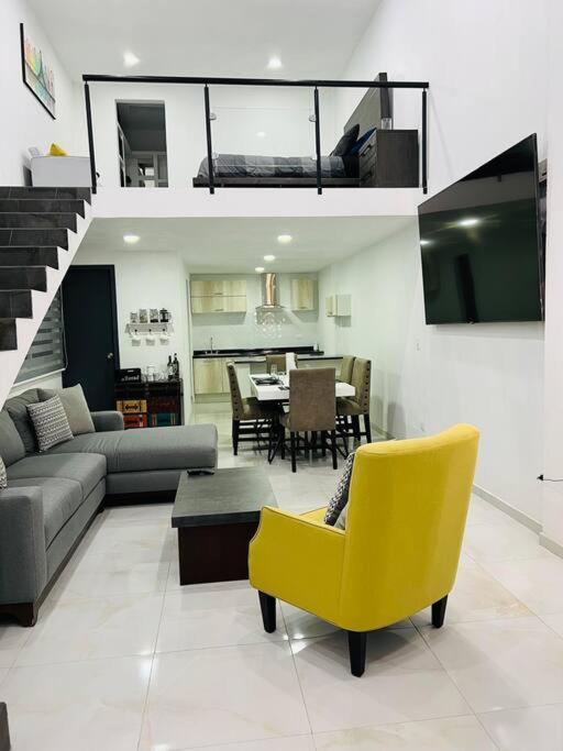 Loft Elegante A 5 Min De Lomas Apartment Puebla Bagian luar foto