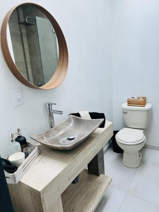 Loft Elegante A 5 Min De Lomas Apartment Puebla Bagian luar foto